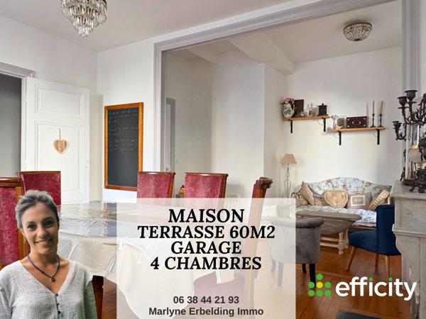 Maison 6 pièces - 174 m² Exclusivité efficity