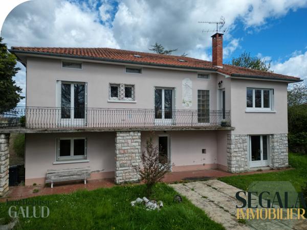 Carmaux (81400) 4 chambres de plain-pied, volumes généreux, terrain de plus d’1 hectare