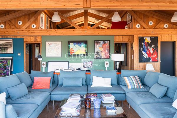 CASSY LANTON, villa bois d’architecte, vue Bassin