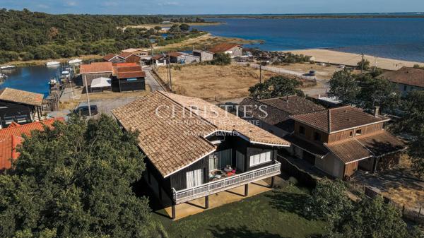 CASSY LANTON, villa bois d’architecte, vue Bassin