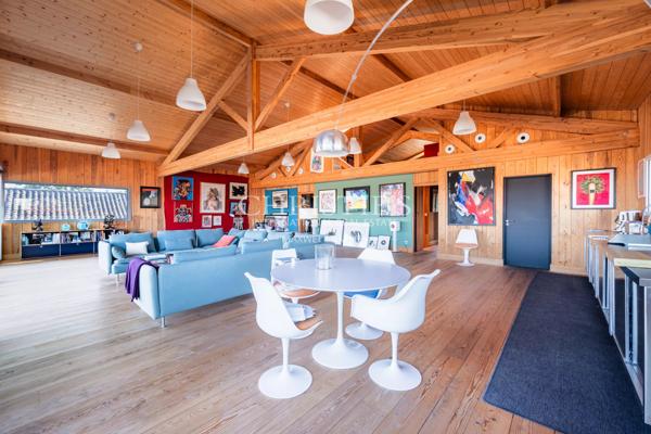CASSY LANTON, villa bois d’architecte, vue Bassin