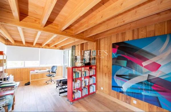 CASSY LANTON, villa bois d’architecte, vue Bassin