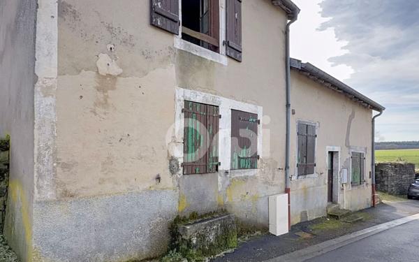 Maison à vendre    2 pièces •  Dainville-Bertheléville