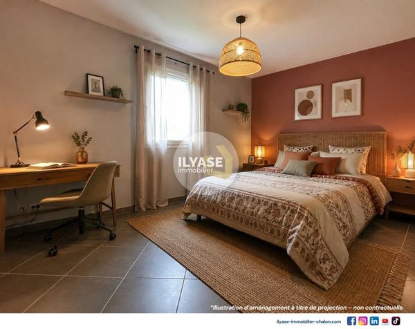 Maison 100m² | 4CH | 242m² | Garage