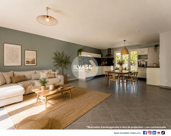 Maison 100m² | 4CH | 242m² | Garage