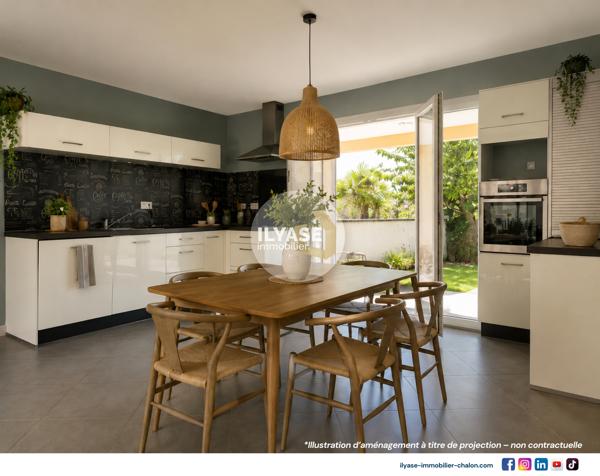 Maison 100m² | 4CH | 242m² | Garage