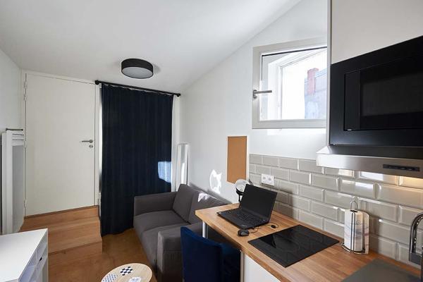 Appartement 2 pièce(s) – 16 m² – La rochelle