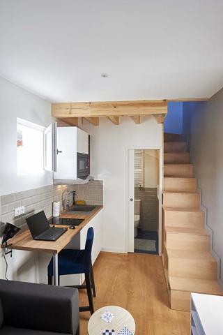 Appartement 2 pièce(s) – 16 m² – La rochelle