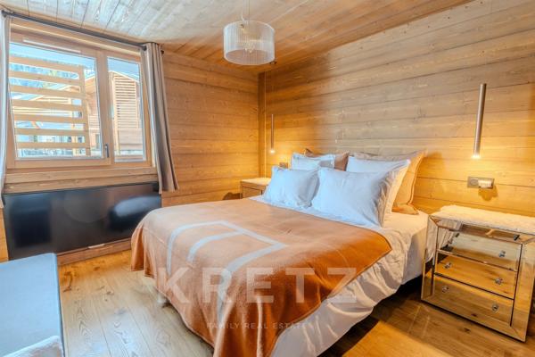 Duplex haut de gamme à Megève avec vue Mont-Blanc
