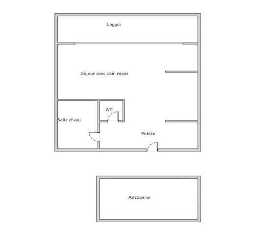 Cap d’Agde, studio avec vue mer et terrasse dans résidence Le Florid