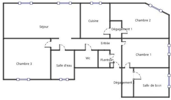 Appartement F5 à vendre  5 pièces - 89,62 m2 PARIS - 75014