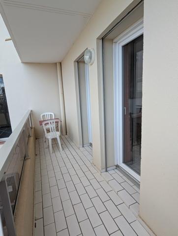 Appartement T2 première ligne mer, terrasse et ascenseur
