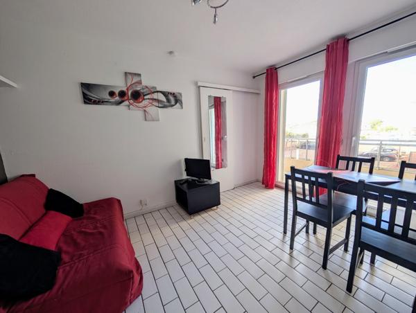 Appartement T2 première ligne mer, terrasse et ascenseur