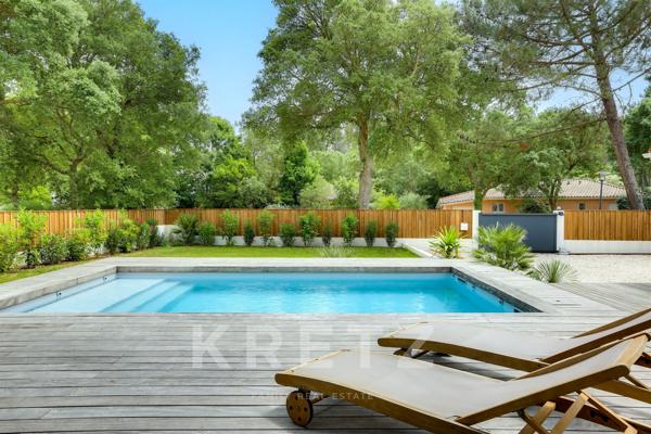 Soustons Plage — Villa rénovée avec vue golf