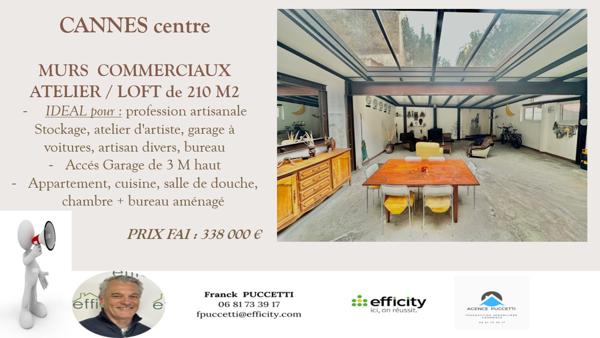 Local Commercial 4 pièces - 210 m²