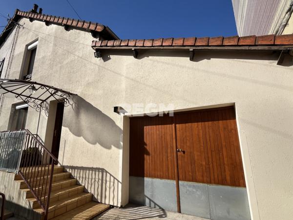 Corbeil-Essonnes (91100) Maison 3 chambres avec sous-sol total et garage