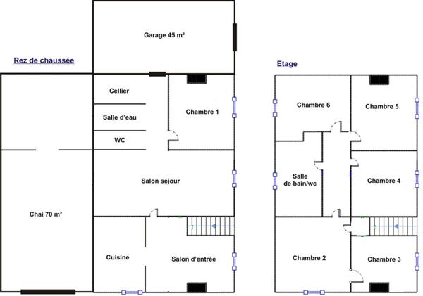 Maison Saint Loubes 9 pièce(s) 140 m2