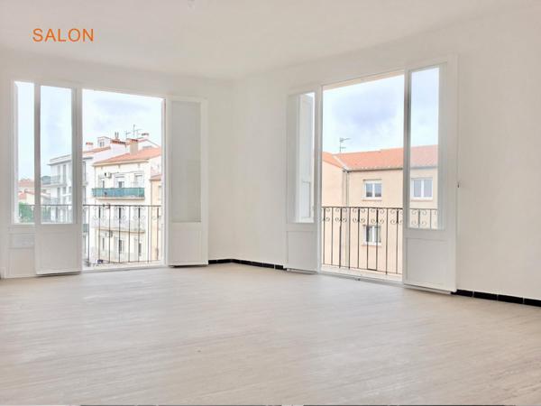 Appartement T3 de 70m2 avec Balcon filant - Emplacement stratégique