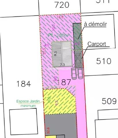 Vente                                                      Terrain
                        
                                         530 m2                     à Boissy-Saint-Léger