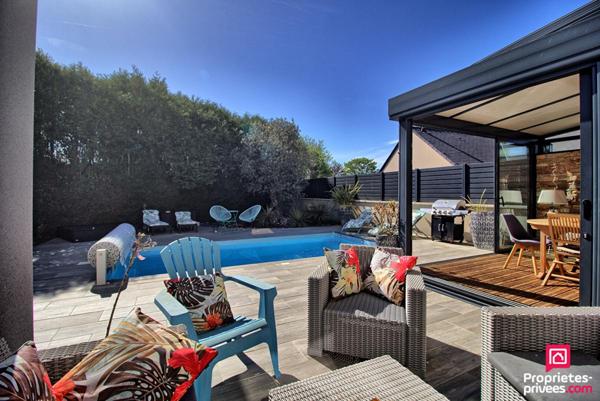 Maison Loire Authion contemporaine 8 pièces 220 m2 piscine