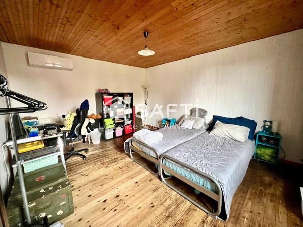 Maison 178 m² 5 pièces, jardin et appartement T2