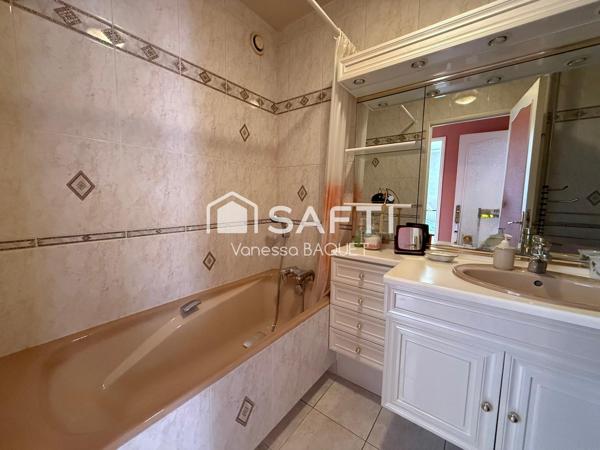 Appartement 4 pièces de 79,11 m² avec terrasse et box, 10 mn à pied de la gare