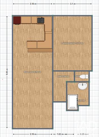 Appartement à vendre 2 pièces 53 m² Villenoy