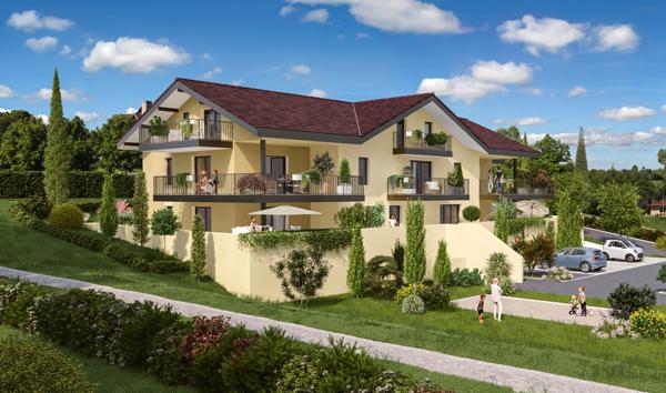 Vente Appartement41,65 m² - 2 Pièces - ST CERGUES (74140)