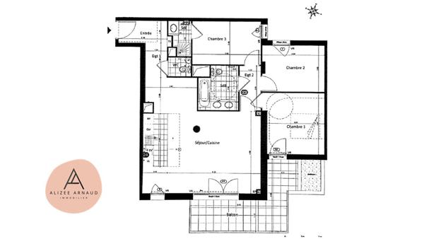 Appartement 4 pièces - 85 m²