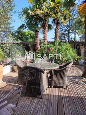 Superbe maison lumineuse, piscine, terrasses cosy