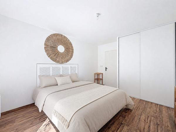 Appartement 2 pièces à vendre à Puilboreau - 44,40 m² avec balcon et parking en sous-sol sécurisé