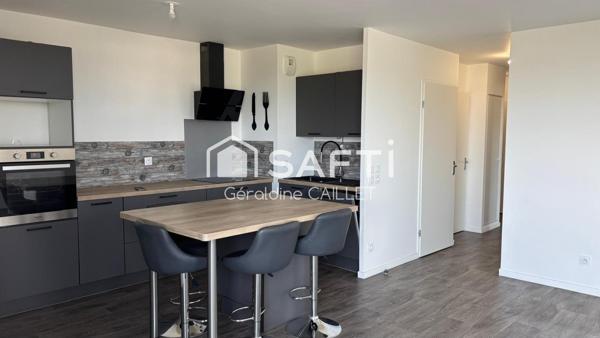 Lumineux T3 de plus de 65 m² avec terrasse