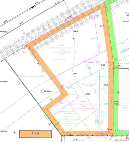 Terrain Lognes 318 m2