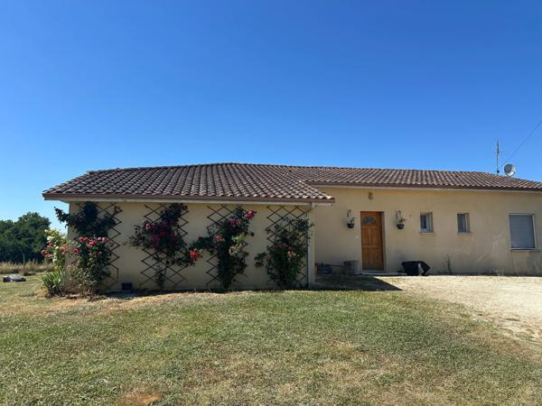 Villa plain-pied T4 avec jardin clos de 2.200 M2