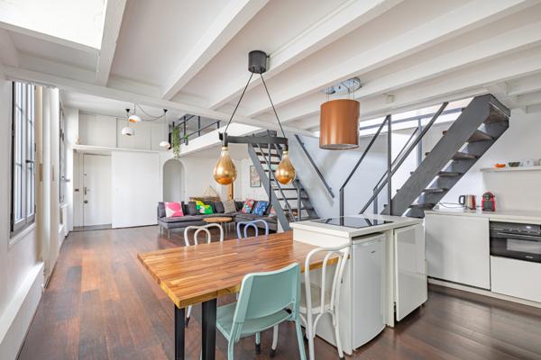 Secteur Archives - Magnifique 3 pièces dernier étage - 2 chambres - Rénové