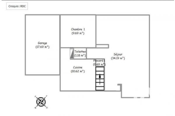 Maison à vendre 5 pièces 105 m² Bonnières-sur-Seine