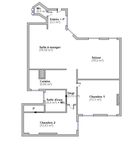 Vente Appartement de luxe Paris 1 3 Pièces 80 m²