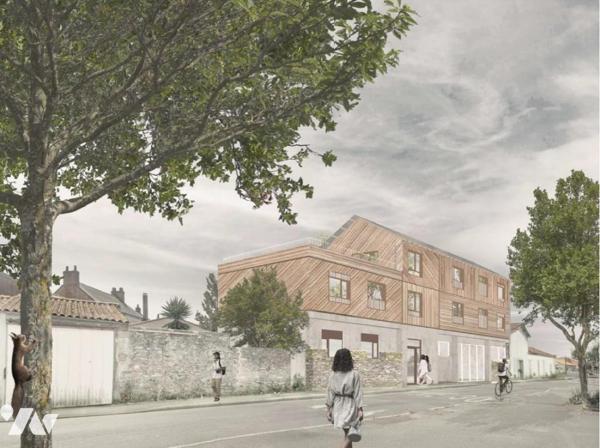 REZÉ – Quartier Ragon – Terrain à bâtir avec permis de construire accordé