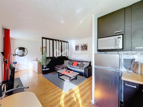69008 LYON MONPLAISIR VENTE APPARTEMENT T1 MEUBLE 37m2 + PARKING