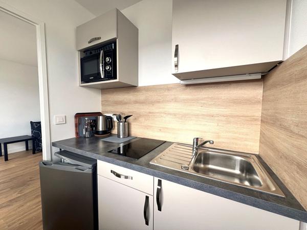 Studio meublé à louer - Secteur Montjoux  - 25m²