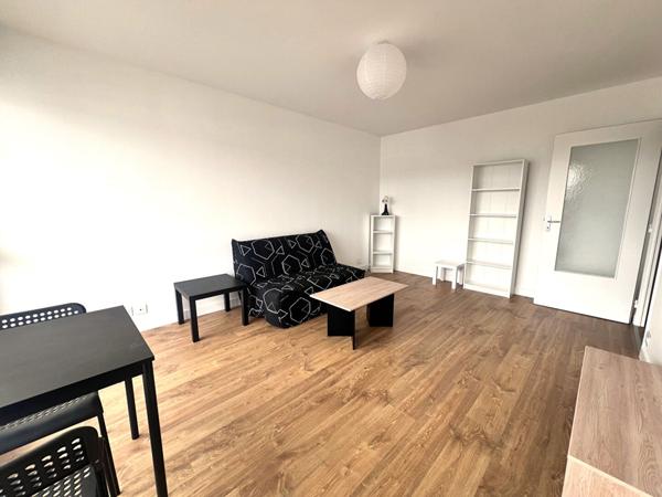 Studio meublé à louer - Secteur Montjoux  - 25m²