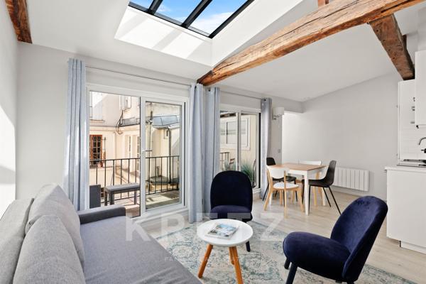 Dernier étage avec terrasse à Saint-Germain-des-Prés