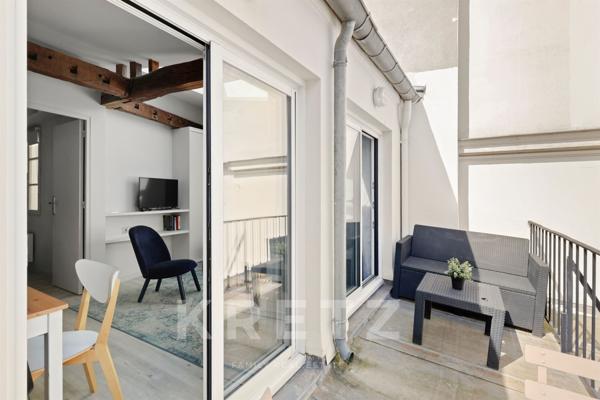 Dernier étage avec terrasse à Saint-Germain-des-Prés