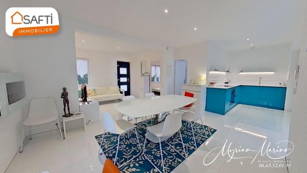 NOUVEAUTÉ! A VENDRE VILLA INDÉPENDANTE VUE MER + 1 STUDIO- SAINT AYGULF (83370)