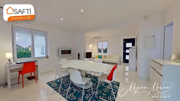 NOUVEAUTÉ! A VENDRE VILLA INDÉPENDANTE VUE MER + 1 STUDIO- SAINT AYGULF (83370)