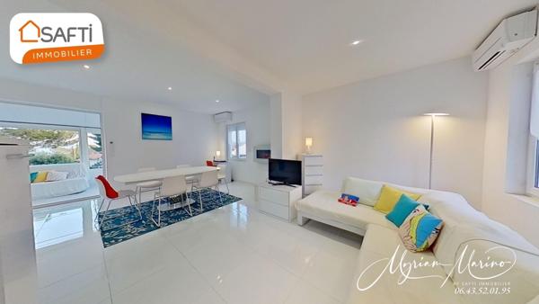 NOUVEAUTÉ! A VENDRE VILLA INDÉPENDANTE VUE MER + 1 STUDIO- SAINT AYGULF (83370)