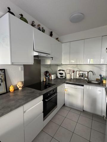 Beau deux pièces rénové avec grande terrasse