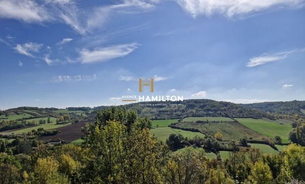 BELLE MAISON EN PIERRE A RENOVER - VUE DOMINANTE SUR LA VALLEE CORDAISE Cordes sur ciel