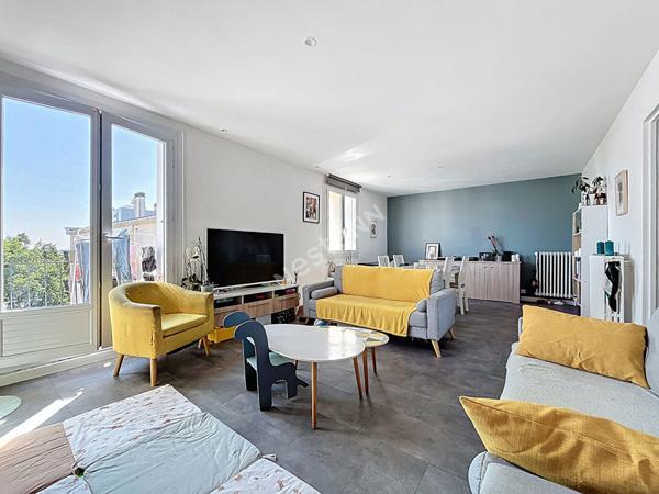 Saint-Herblain-Beauséjour / Appartement 4 pièce(s) 72.13 m2 / 2 chambres / DERNIER ETAGE /