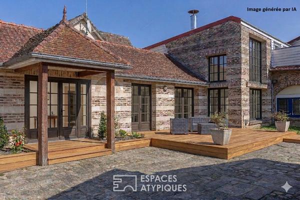 Maison d’architecte avec piscine intérieure et fort potentiel à Amiens Sud